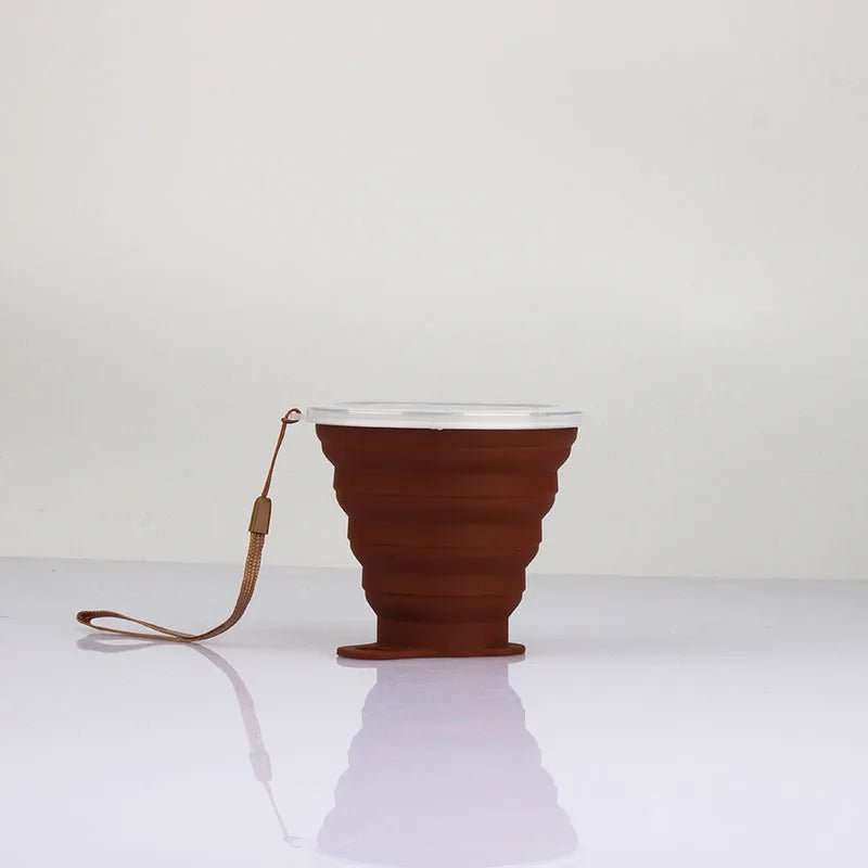 Gobelet Pliable - FlexSip™ - Marron - Vaya nomad