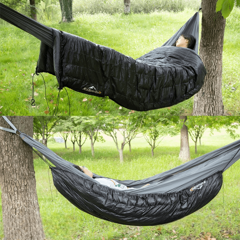 Sac de Couchage - HybridSleepingBag™ - Noir - Vaya nomad