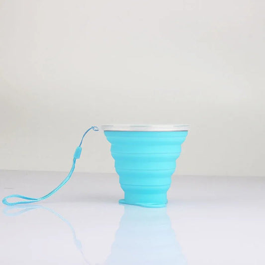Gobelet Pliable - FlexSip™ - Bleu - Vaya nomad