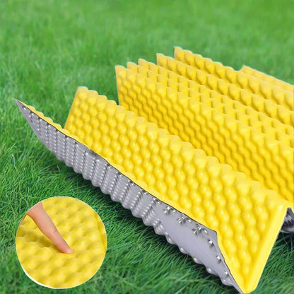 Matelas Camping - PortableCampingMat™ - Jaune - Vaya nomad