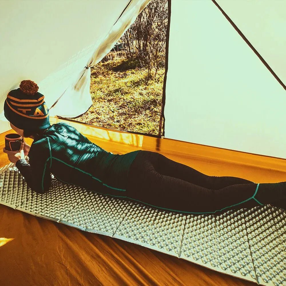 Matelas Camping - PortableCampingMat™ - Vert - Vaya nomad