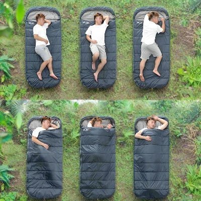 Sac de couchage - HikingSleepingbag™ - Bleu - Vaya nomad
