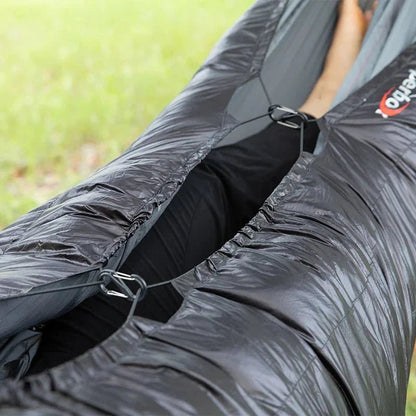 Sac de Couchage - HybridSleepingBag™ - Noir - Vaya nomad