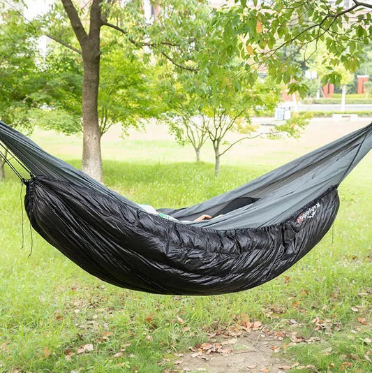 Sac de Couchage - HybridSleepingBag™ - Noir - Vaya nomad
