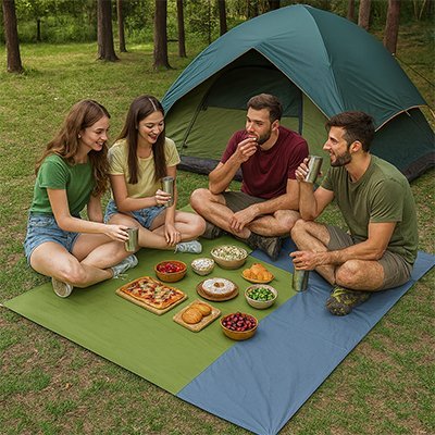 Tapis de plage | Anti - sable compact - VAYA NOMAD
