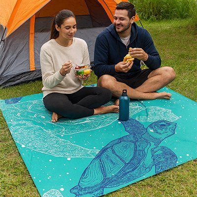 Tapis de plage | Anti - sable compact - VAYA NOMAD